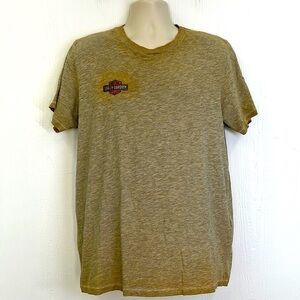 Harley Davidson - Milwaukee WIS Embroidered Logo Sweet Fade T Shirt Size XL